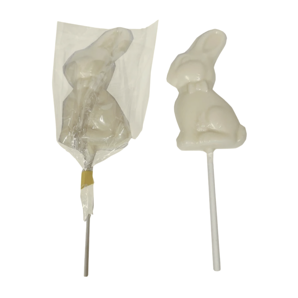 1.5OZ White Bunny Sucker
