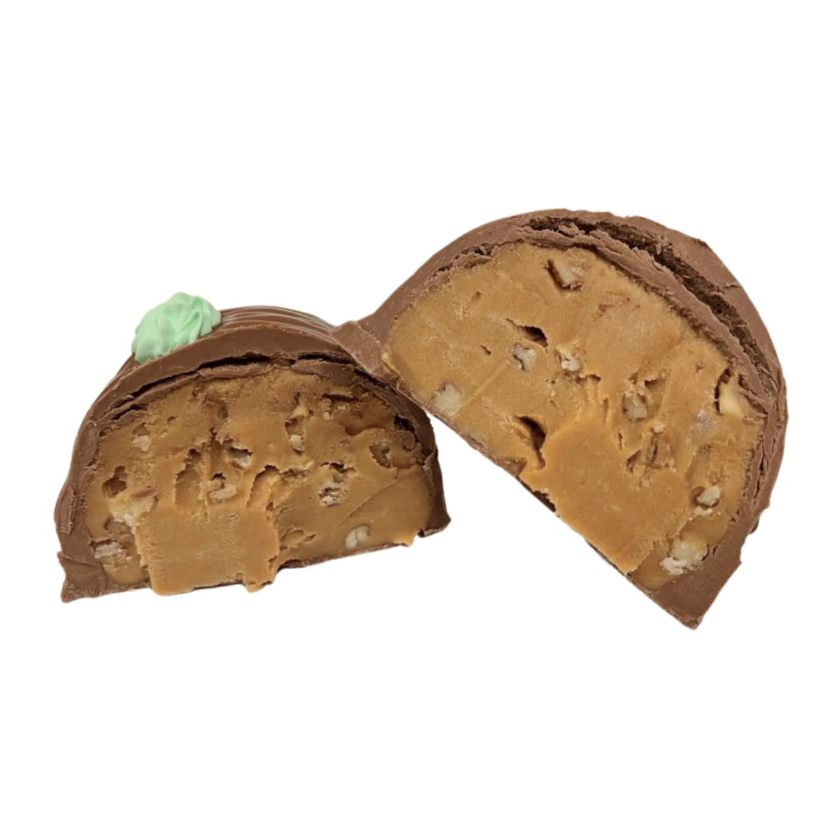 Butter Pecan Fudge Egg