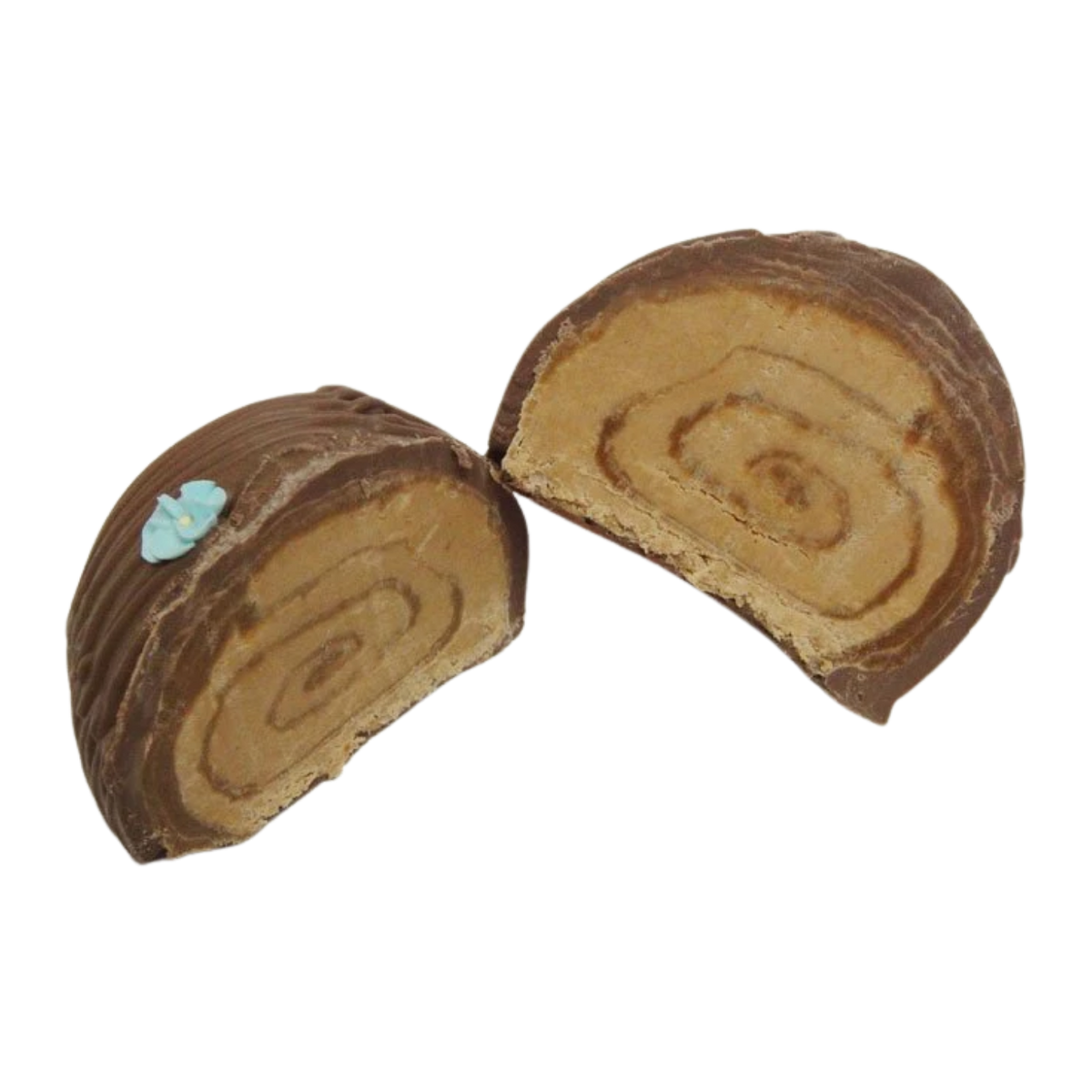 Milk Caramel Peanut Butter Swirl Egg