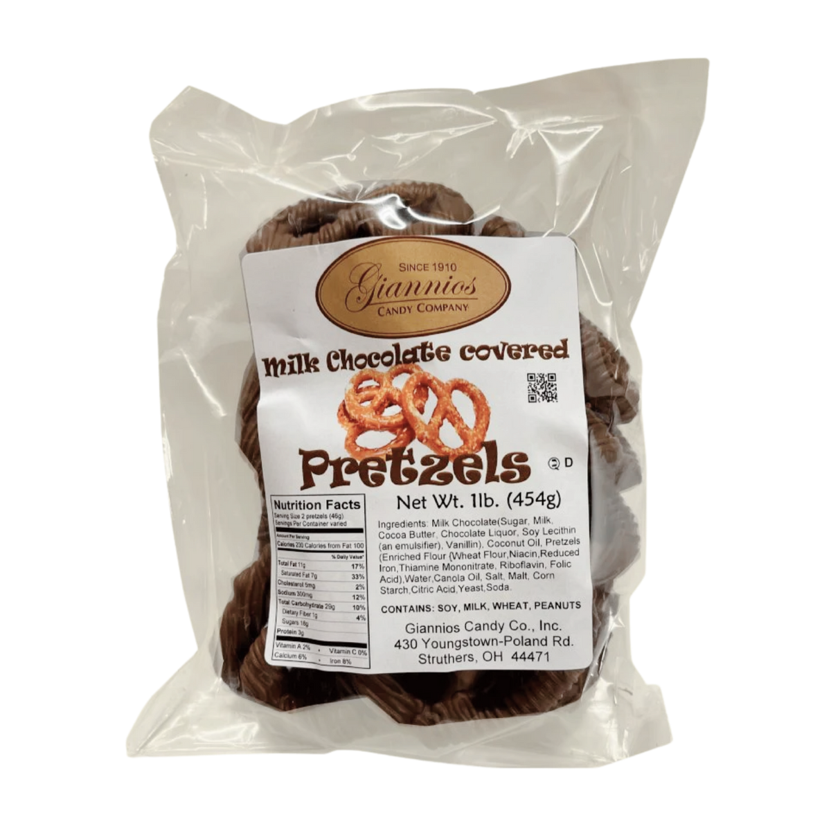 Milk Chocolate Pretzels
