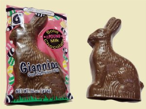 1 Lb. White Chocolate Easter Bunnie