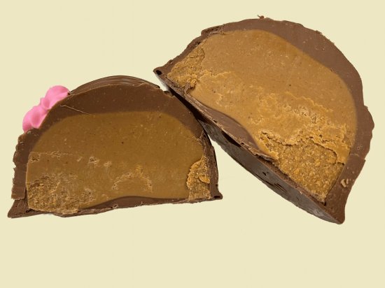 MILK PEANUT BUTTER EGG